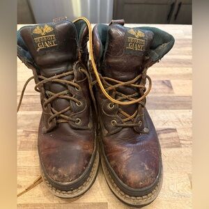 Women’s Georgia Giant Steel Toe Boots size 8